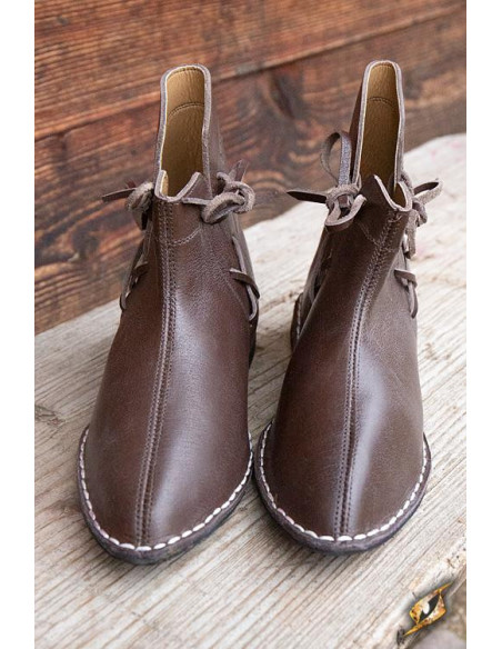 Stivaletti medievali marroni Galahad