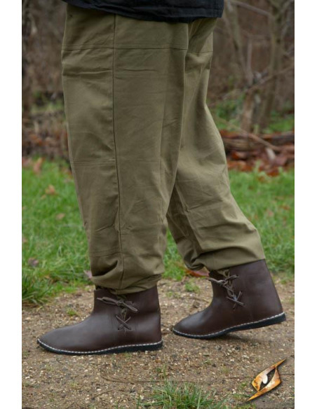 Stivaletti medievali marroni Galahad