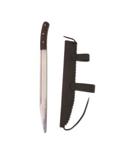 Spada scramasaxon funzionante con fodero