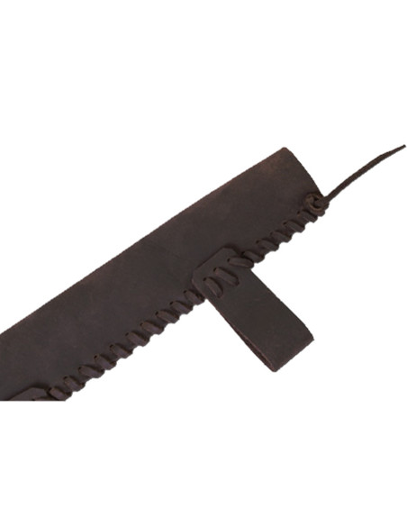 Spada scramasaxon funzionante con fodero