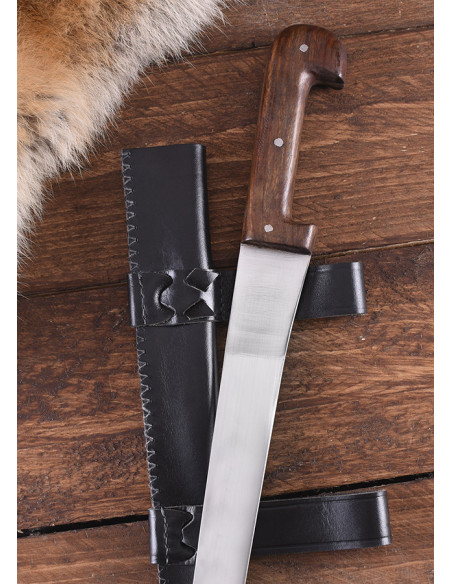 Lungo scalex con fodero in cuoio