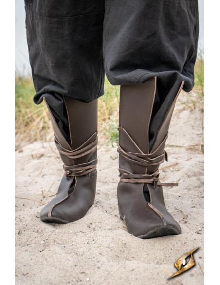 Stivali vichinghi e medievali Rolf in...