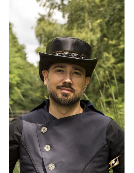 Piccolo cappello a cilindro in nero