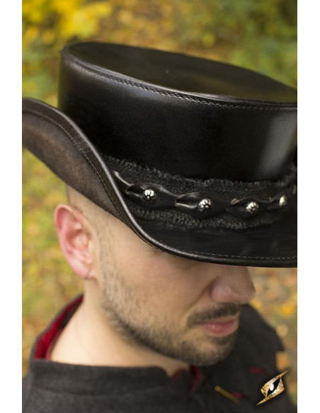 Piccolo cappello a cilindro in nero