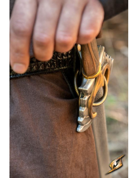 Tahalí medievale per asce o pugnali