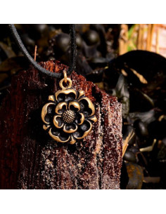 Ciondolo medievale Tudor Rose, XVI secolo