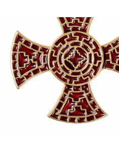 Ciondolo medievale a croce anglosassone Ixworth 2