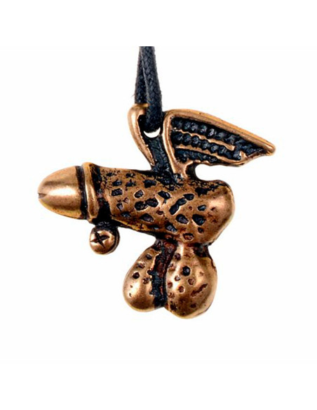 Ciondolo medievale e amuleto fallico...