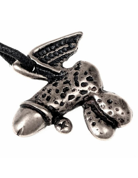 Ciondolo medievale e amuleto fallico...