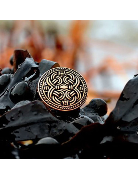 Anello vichingo rotondo stile Birka...