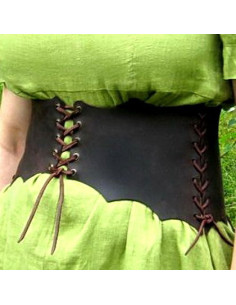 Cintura larga da donna con corpetto medievale allacciato 2