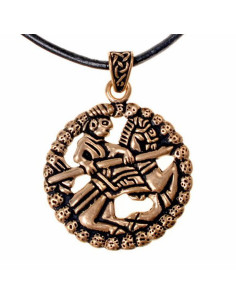Ciondolo e amuleto del cavaliere vichingo di Gokstad