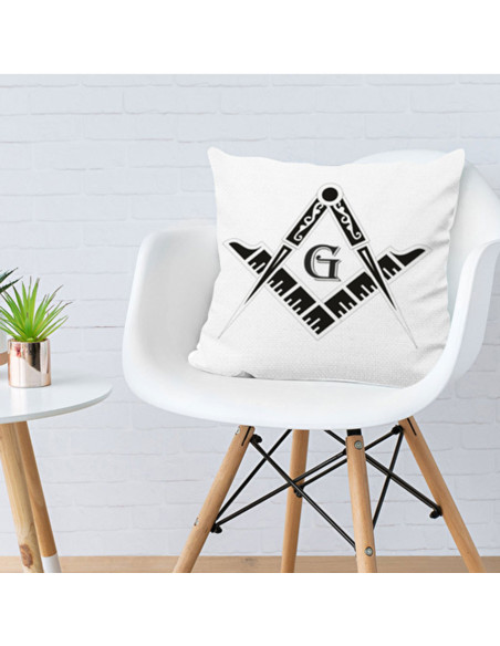 Massoni Quadrato e Compasso Cuscino...