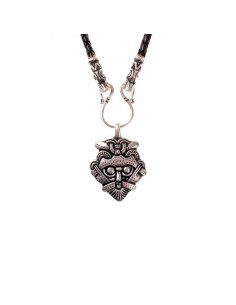 Collana amuleto maschera vichinga Gotland