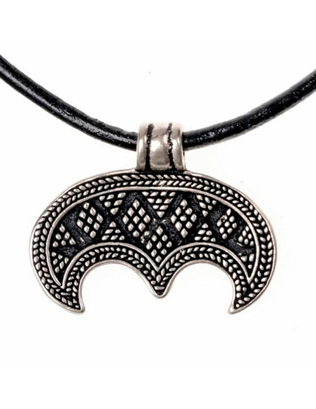 Ciondolo amuleto fascino lunula...