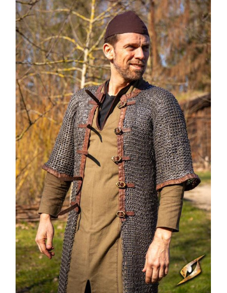 Cotta di maglia medievale della...