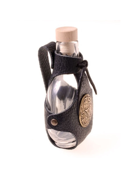 Flacone in vetro con stemma per...