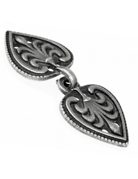 Chiusura cuore-fleur de lis Abito o...