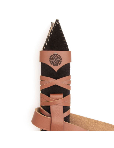 Spada vichinga di Baldur con fodero e...