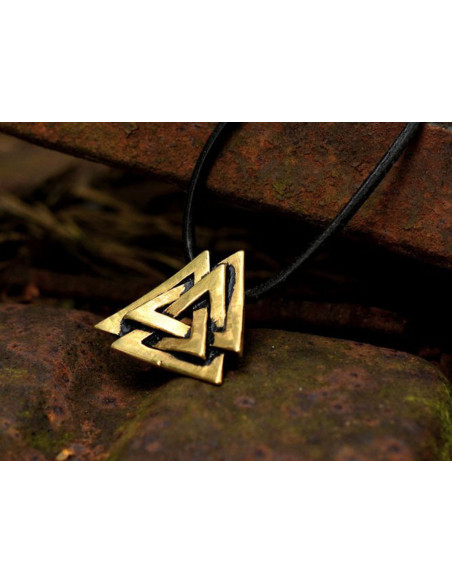 Ciondolo Viking Valknut o Death Knot