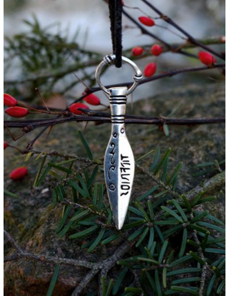 Ciondolo lancia o amuleto gotico Kovel