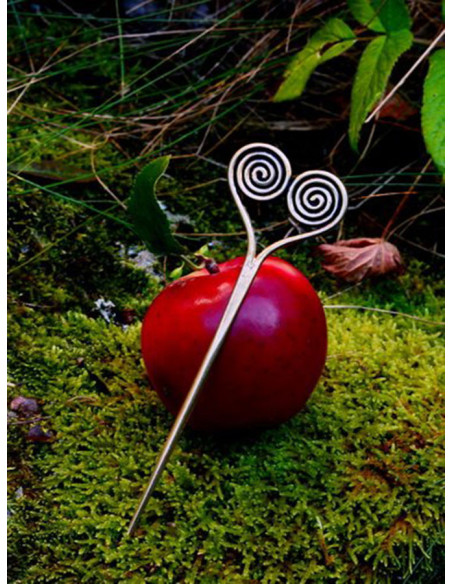 Spilla celtica con spirale La Tene