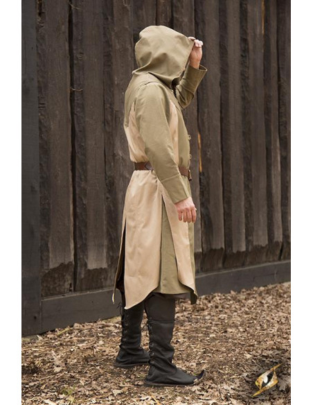 Gilet Altair bicolore in Desert Beige