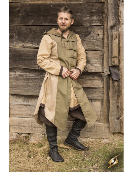 Gilet Altair bicolore in Desert Beige