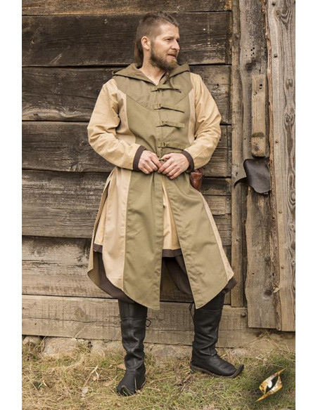 Gilet Altair bicolore in Desert Beige