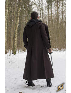 Cappotto da cacciatore medievale Hellsing, marrone scuro 2