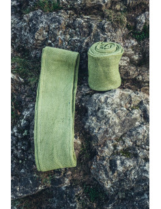 Winingas a torsione Jannik con motivo Spina, colore verde