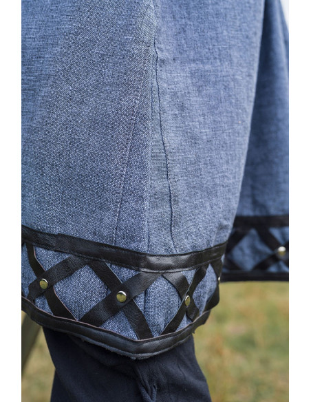 Tunica vichinga decorata Erik, grigio... Tunica vichinga decorata Erik, grigio...