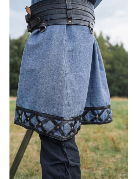 Tunica vichinga decorata Erik, grigio... Tunica vichinga decorata Erik, grigio...