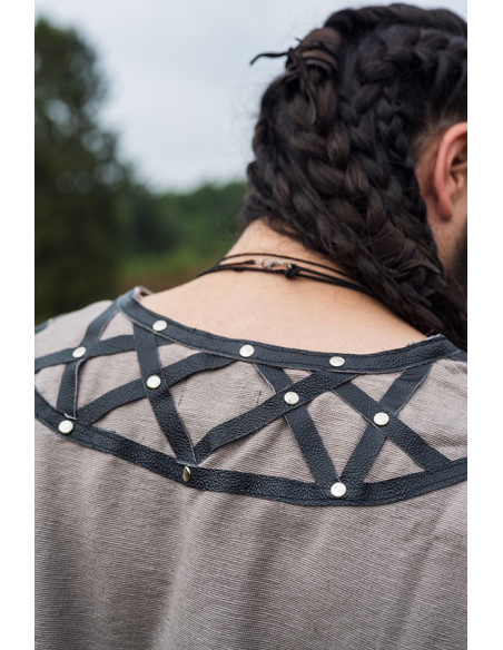 Tunica vichinga decorata Erik, color...