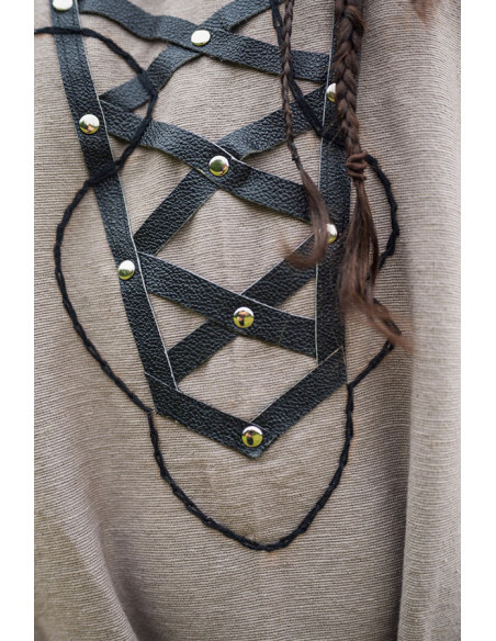 Tunica vichinga decorata Erik, color...