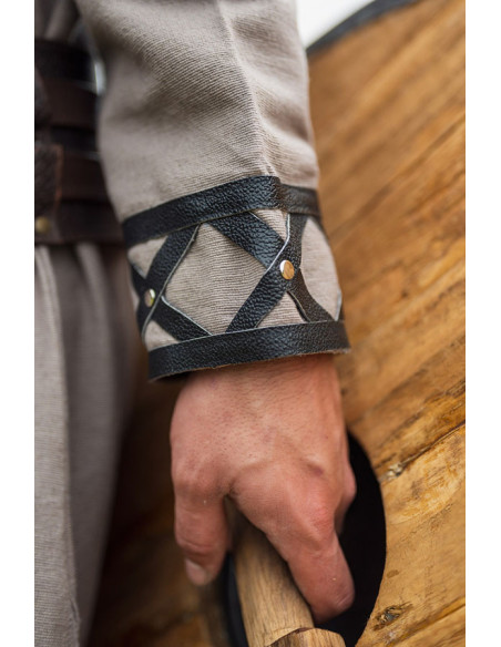 Tunica vichinga decorata Erik, color...