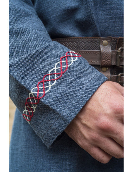 Tunica vichinga Freki con ricamo a...