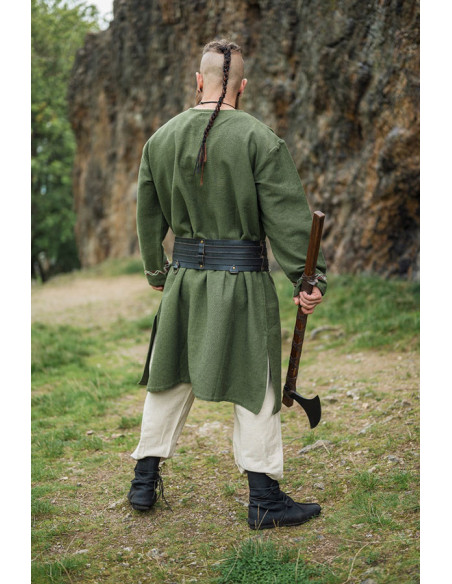 Tunica vichinga Freki con ricamo a...