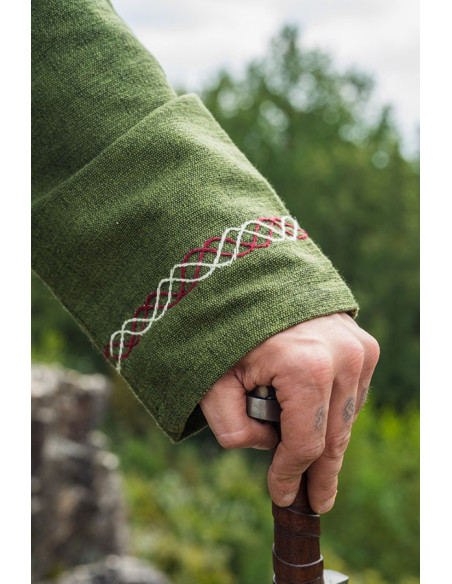 Tunica vichinga Freki con ricamo a...