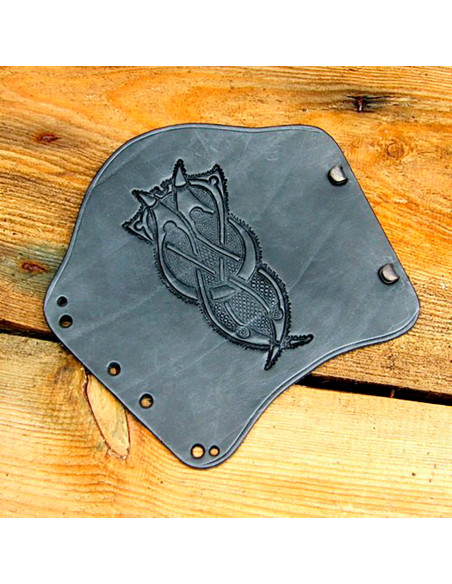 Bracciale arciere con nodo celtico