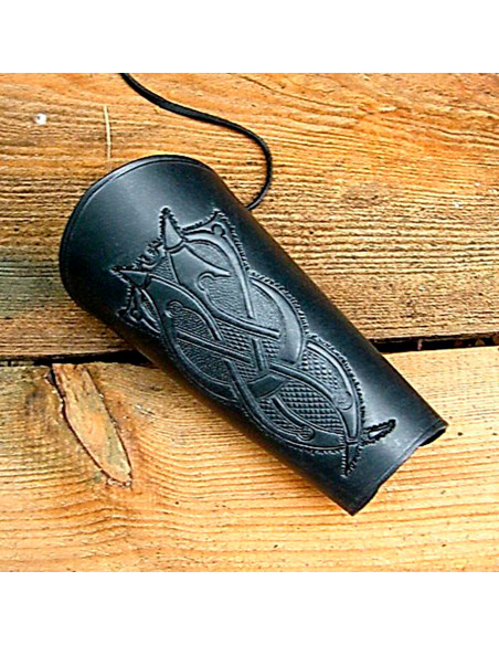 Bracciale arciere con nodo celtico