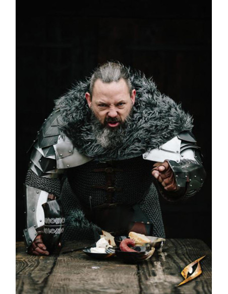 Corno capo clan vichingo, finitura scura