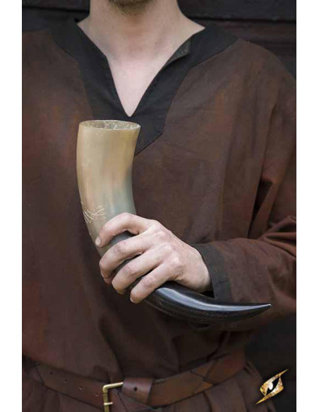 Corno druidico vichingo, finitura...