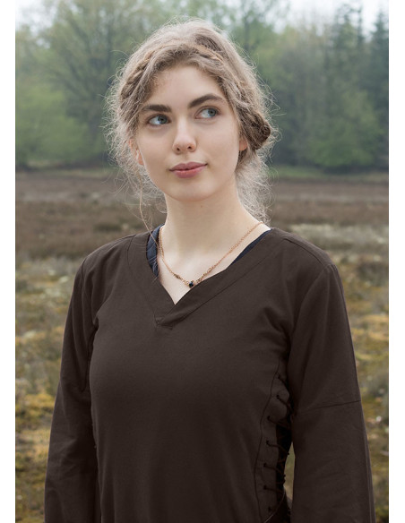Abito medievale aperto Bliaut Amal,...