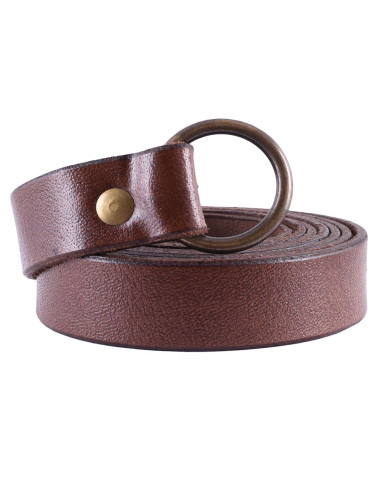 Cintura medievale semplice di 160 cm, vari colori
 Colore-Marrone