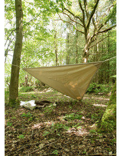 Tenda da sole triangolare con corda per campeggio... 2
