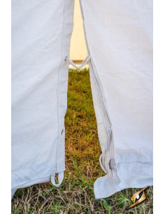 Tenda medievale per intrepidi guerrieri, 3 x 5 metri. 2