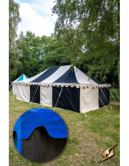 Tenda a baldacchino medievale per...