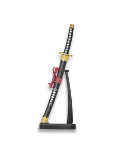 Miniatura 1 katana decorativa con supporto verticale