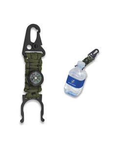 Paracord tiene le bottiglie con bussola